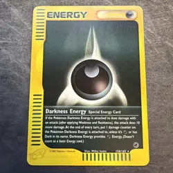 Darkness Energy 158/165 - Pokemon Expedition Non-Holo Rare - Pokemon Card - LP - Image 1