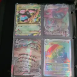 Nintendo Pokemon Card Lot Binder Holo Pikachu Charizard Gardevoir Magmar Victini - Image 2