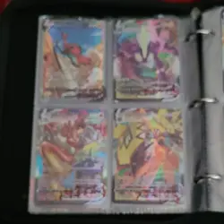 Nintendo Pokemon Card Lot Binder Holo Pikachu Charizard Gardevoir Magmar Victini - Image 4