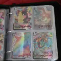 Nintendo Pokemon Card Lot Binder Holo Pikachu Charizard Gardevoir Magmar Victini - Image 5