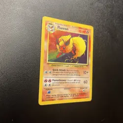 Flareon Jungle Unlimited Holo Card 3/64 Pokemon TCG - Image 2