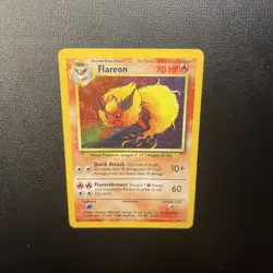 Flareon Jungle Unlimited Holo Card 3/64 Pokemon TCG - Image 5