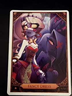 Hazbin Hotel Season 2 1st Edition Card - Fancy Dress 18/60 - Foil - Image 1