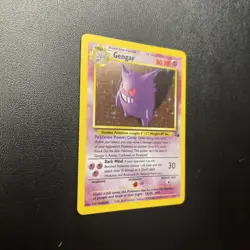Gengar 5/62 Fossil Set Holo Rare Pokemon Card - Image 2