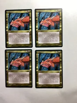 Fire Covenant x4 1994 Ice Age MTG - Image 1