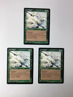 Pale Bears x3 1995 Ice Age MTG - Image 1