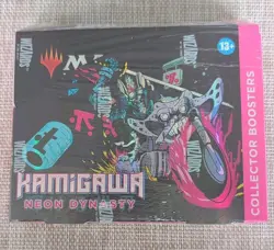 Magic The Gathering (MTG) Kamigawa Neon Dynasty Collector Booster Box - Sealed 195166105338 - Image 1