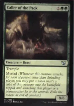 Caller of the Pack - Commander 2015: #34, Magic: The Gathering Nm C257 - Image 1