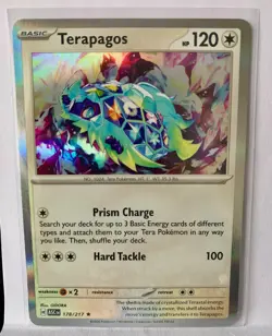 Terapagos 178/217 Holo Card - Ascended Heroes Set - Pokemon TCG - Pack Fresh - Image 1