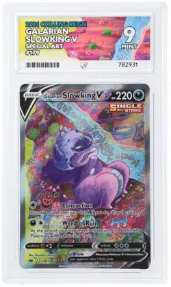 Galarian Slowking V - 179/198 - Special Art - Pokemon Chilling Reign - ACE 9 - Image 1