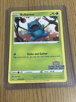 Pokemon TCG Bulbasaur Illustration Contest 2022 (Lightly Played / Lp) - Image 1