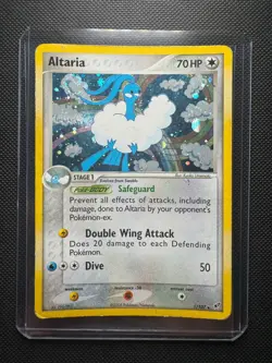 Pokemon TCG 2005 Altaria 1/107 EX Deoxys Holo MP - Image 1