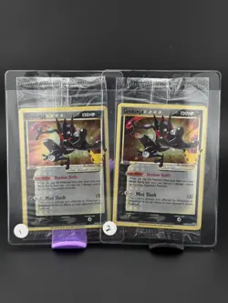 LOT OF TWO SEALED Greninja SWSH144 Gold Star Promo Holo Celebrations - Image 1