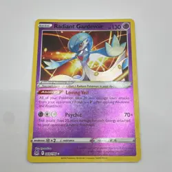 Pokemon Radiant Gardevoir 069/196 Swsh11: Lost Origin Radiant Rare Holo - Image 1