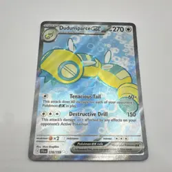 Pokemon Dudunsparce 178/159 Sv09: Journey Together Full Art Ultra Rare Holo - Image 1
