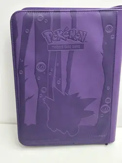 Ultra Pro: Pokemon Gengar 9-Pocket Zippered Binder Purple 74427161613 - Image 2