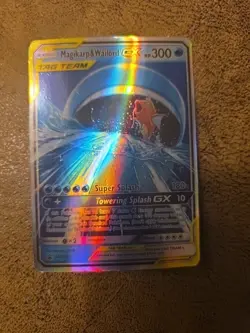 Magikarp & Wailord GX SM166 Pokemon Promo Sun & Moon Tag Team (#7) - Image 1