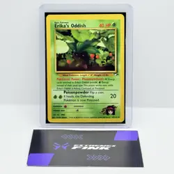 CARTA POKEMON ERIKA‘S ODDISH 47/132 - ENG - GYM HEROES - NEAR MINT - Image 1