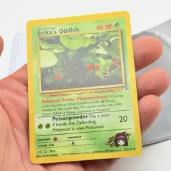 CARTA POKEMON ERIKA‘S ODDISH 47/132 - ENG - GYM HEROES - NEAR MINT - Image 3