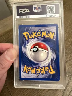1999 POKEMON BASE SET SHADOWLESS #6 GYARADOS-HOLO PSA 6 - Image 3