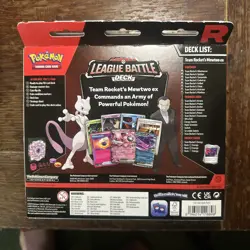 Pokemon Team Rocket's Mewtwo EX League Battle Deck Brand NEW Free Shipping - Image 2