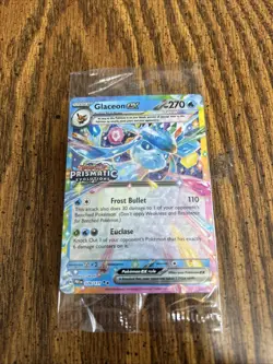 SEALED Pokemon Glaceon ex 026/131 Prismatic Evolutions Stamped Surprise Promo - Image 1