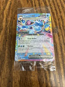 SEALED Pokemon Glaceon ex 026/131 Prismatic Evolutions Stamped Surprise Promo - Image 2