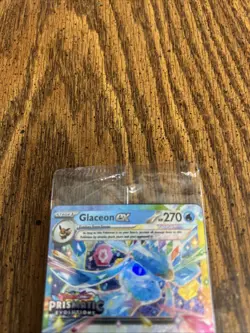 SEALED Pokemon Glaceon ex 026/131 Prismatic Evolutions Stamped Surprise Promo - Image 3