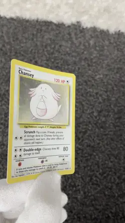 Pokemon TCG 1995 Chansey Holo - Base Set - 3/102 Very Good Condition - Image 2
