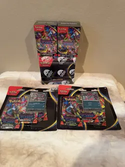 Pokemon TCG Phantasmal Flames Booster Box, 2 Bundles, 2 Blisters LOT NEW - Image 1