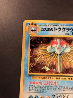 Misty's Tentacruel Holo No.073 Gym Heroes Old Back Japanese Pokemon #2 - Image 5