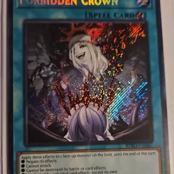 Konami Forbidden Crown Burst Protocol Spell Card BPRO-EN067 Holo Yu-Gi-Oh! - Image 1