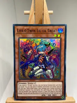 Live Twin Lil-La Treat - Super Rare 1st Edition MP22-EN015 - NM - YuGiOh - Image 1
