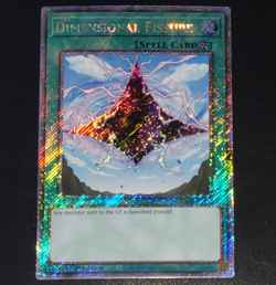 Yu-Gi-Oh! TCG Dimensional Fissure Platinum Secret Rare RA03-EN163 NM 1st ed - Image 1