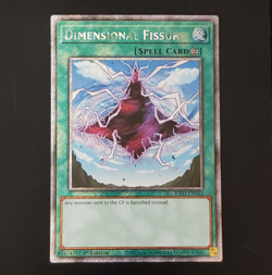 Yu-Gi-Oh! TCG Dimensional Fissure Platinum Secret Rare RA03-EN163 NM 1st ed - Image 2