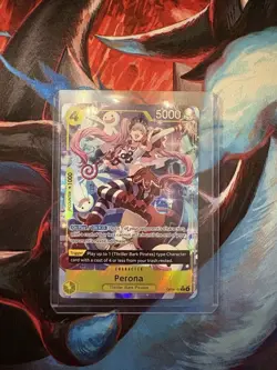 One Piece Perona OP14-111 (Alt Art) Holo Special Character Card 5000 Power - Image 1
