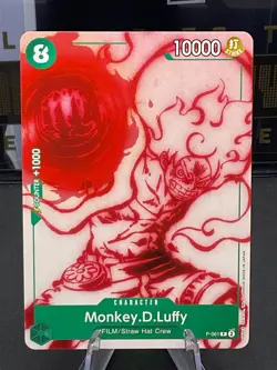 Monkey D. Luffy P-061 P-One Piece Film Red Promo TCG - Starter Deck 16 : Green - Image 1