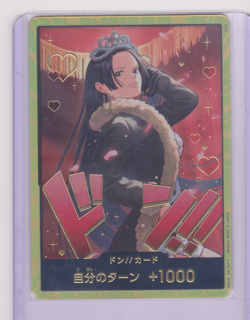 DON!! Boa Hancock GOLD #EB03 - [Japanese] One Piece CCG - Heroines Edition - NM - Image 2