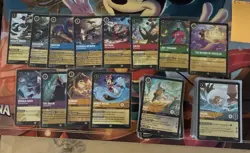 Disney Lorcana Archazia's Island Non-foil Complete Set 1-204 All Cards Unplayed - Image 1