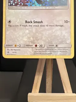 Pokemon card Pikipek 11/12 McDonalds 2017 promo Holo light play - Image 4