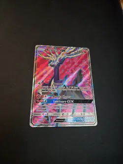 Pokemon Xerneas GX 126/131 Sm-Forbidden Light Ultra Rare Full Art Holo Card - Image 2