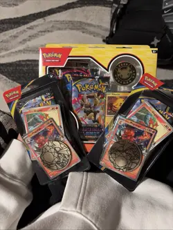 Pokemon Day 2026 Box Pikachu Promo Card and Phantasmal Flames Booster Packs - Image 2