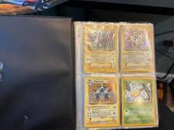 Vintage Pokemon Card Binder Collection Lot Wotc Neo E Base 2 1st Fossil Holo LP - Image 1