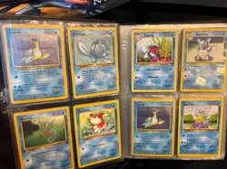 Vintage Pokemon Card Binder Collection Lot Wotc Neo E Base 2 1st Fossil Holo LP - Image 2