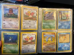 Vintage Pokemon Card Binder Collection Lot Wotc Neo E Base 2 1st Fossil Holo LP - Image 4