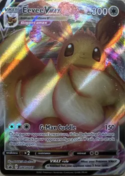 Eevee VMAX Holo Promo SWSH: Sword & Shield Promo Cards SWSH087 NM - Image 1