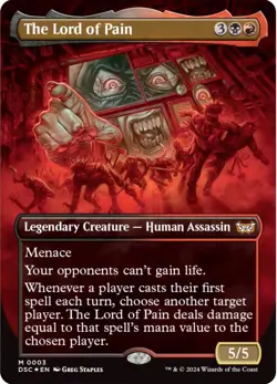 The Lord of Pain (Borderless) - 3 / English / Near Mint MTG - Image 1
