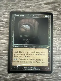 Pack Rat (Retro Frame) Ravnica Remastered Foil - Image 1