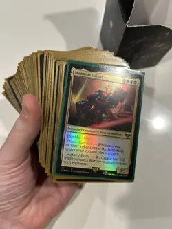 MTG Warhammer 40K Forces Of The Imperium Commander Deck - Opened And Sleeved - Image 1