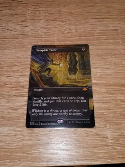 Near-Mint Vampiric Tutor (Borderless) Dominaria Remastered DMR Regular - Image 1